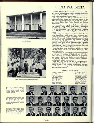 Cactus Yearbook, University of Texas at Austin, 1966 — page 292