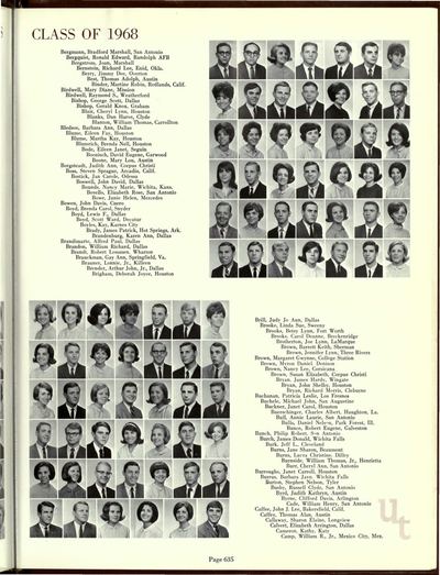 Cactus Yearbook, University of Texas at Austin, 1966 — page 635