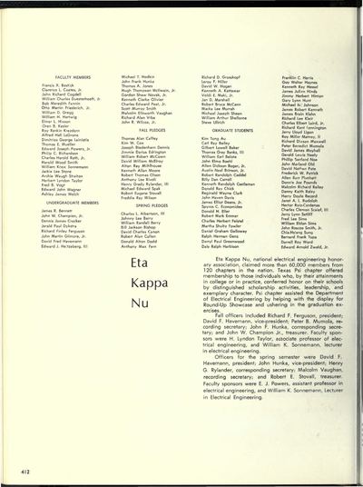 Cactus Yearbook, University of Texas at Austin, 1969 — page 412