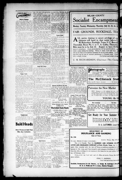 The Rockdale Reporter and Messenger (Rockdale, Tex.) — page 6