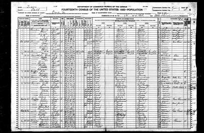 1920 United States Federal Census — Pct 2, Bell Co., TX, ED 5, sh. 4B (Ancestry record 80271873) · **S232** — page sh. 4B