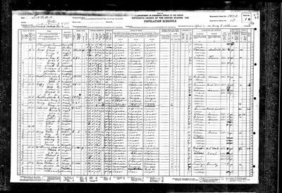 1930 United States Federal Census — Salado, Bell Co., TX, ED 14-7, sh. 1B (Ancestry record 65751299) · **S221** — page sh. 1B