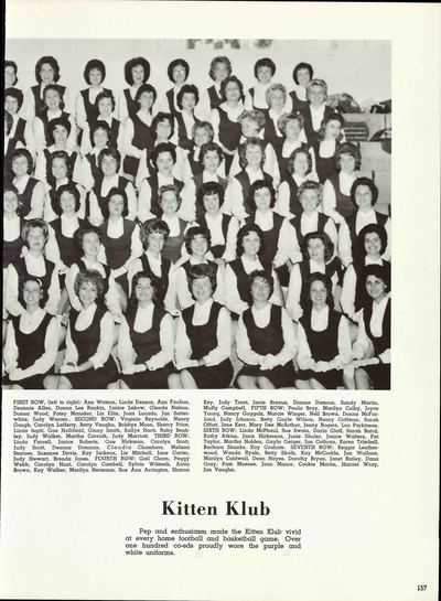 U.S., School Yearbooks, 1900-2016 (Ancestry record 275948527) · **S256** — page p. 157