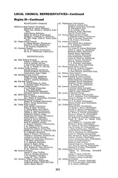 Annual Report of the Boy Scouts of America: 1957 — page 271