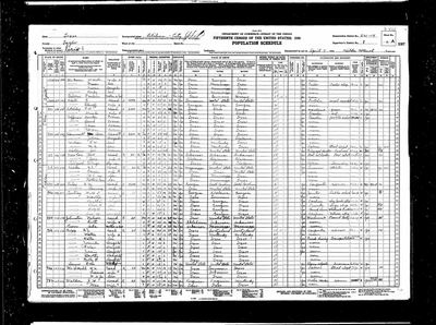 1930 U.S. census, Abilene, Taylor County, Texas — Burton Coffman rooming with three brothers