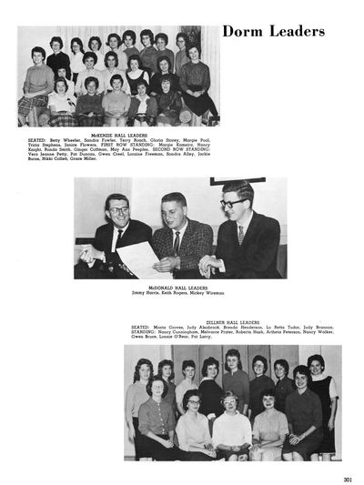 Prickly Pear, Yearbook of Abilene Christian College, 1962 — page 303