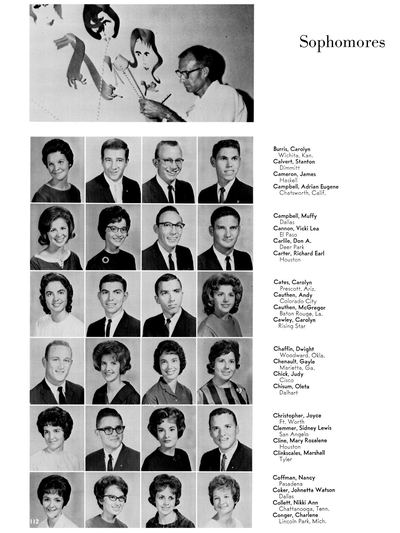 Prickly Pear, Yearbook of Abilene Christian College, 1963 — page 114