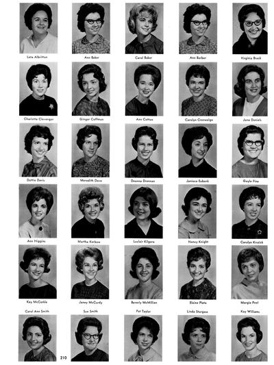 Prickly Pear, Yearbook of Abilene Christian College, 1963 — page 212