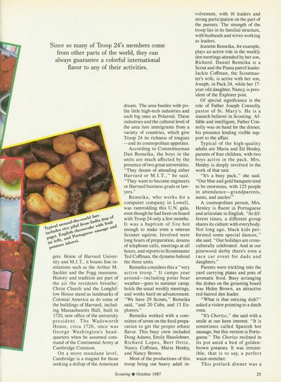 Scouting, Volume 75, Number 5, October 1987 — page 25