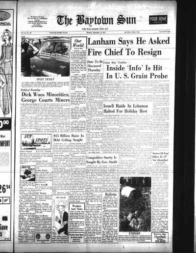 The Baytown Sun (Baytown, Tex.) — page 1
