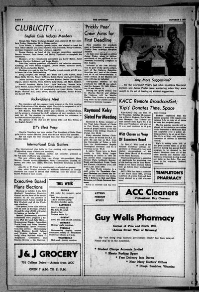 The Optimist (Abilene, Tex.) — page 6