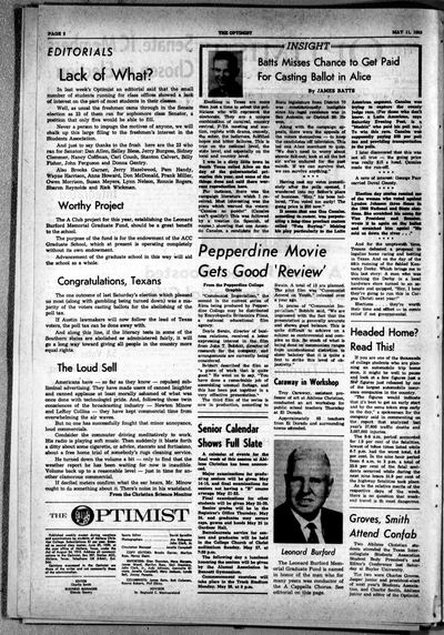 The Optimist (Abilene, Tex.) — page 2