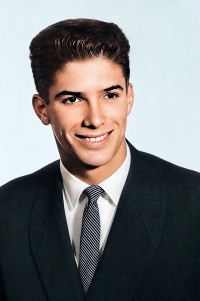 Restored and colorized with AI from the original, c. 1960. Colours are a best guess. Bill Proeger, portrait, c. 1960.