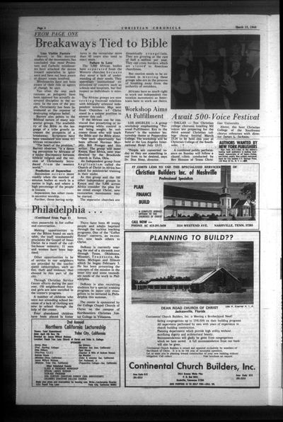 Christian Chronicle (Austin, Tex.) — page 4