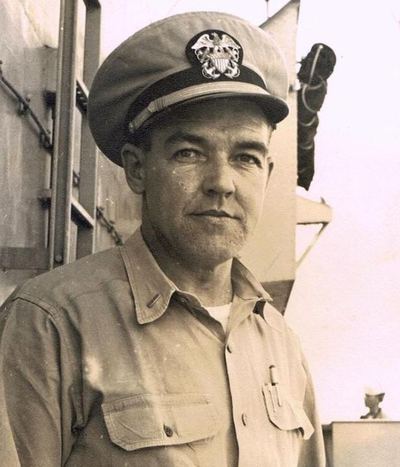 Earl Theodore Roberts aboard USS Wexford County (LST-1168), Pearl Harbor, 1958